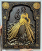 Divine Mercy Icon on Solid Oak
