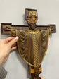 Jesus Rex  Wooden Wall art plaque - Kozak Work Shop