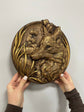 Fox Wooden Carved Sculpture - Kozak Work Shop