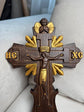 Wall Wooden Carved Jesus Crucifix