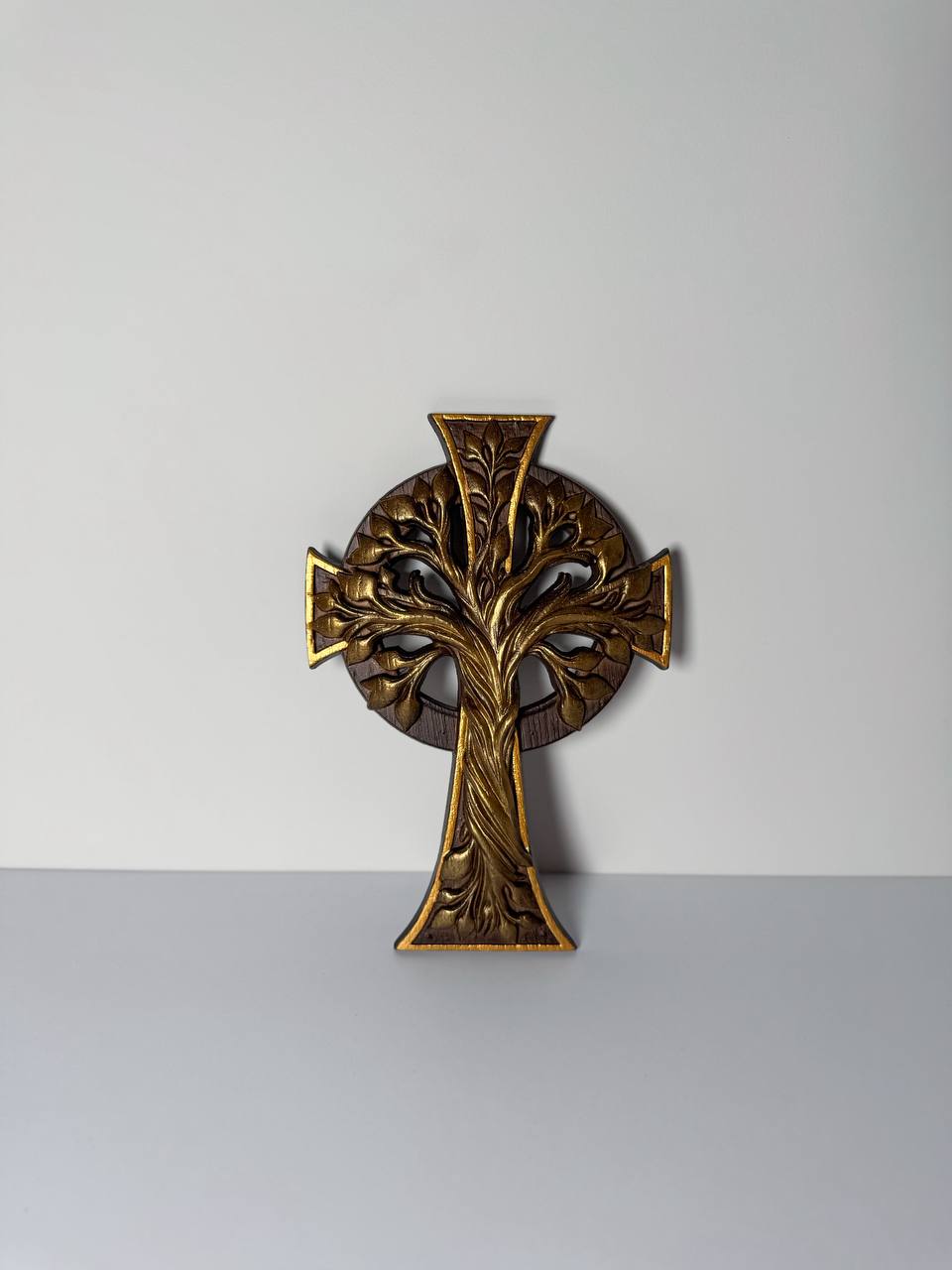 Christian Cross with Tree of Life - Kozak Work Shop