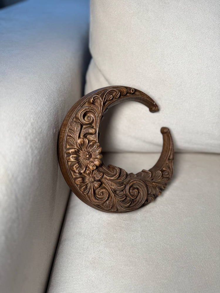 Flower Moon Wooden Wall Art - Kozak Work Shop