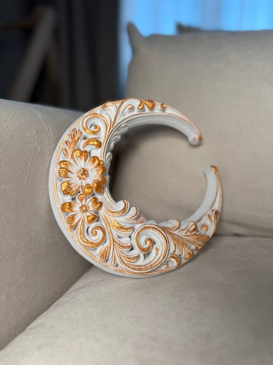 Flower Moon Wooden Wall Art - Kozak Work Shop