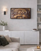 Last Supper with gold painting