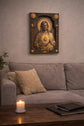 Sacred Heart of Jesus Wooden icon