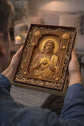 Sacred Heart of Jesus Wooden icon