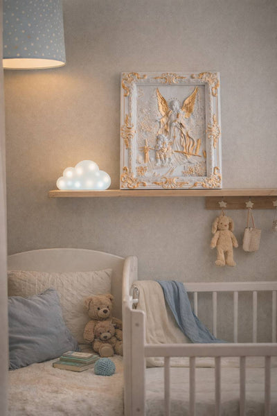 Angel with Kids on the Bridge