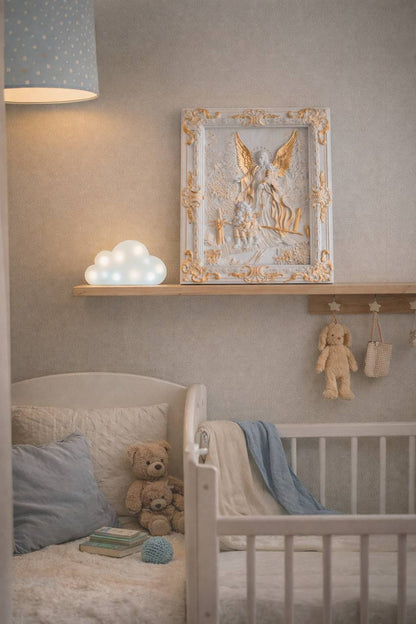 Angel with Kids on the Bridge