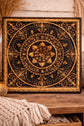 Mandala Squared Wooden Wall Sculpture