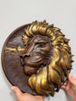 Lion King Wooden Carved Sculpture