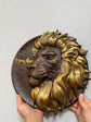 Lion King Wooden Carved Sculpture