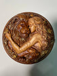Woman and Lion Wall Art