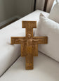Hand Carved Damian Cross