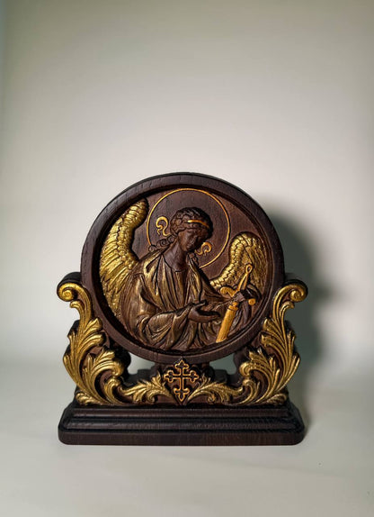 Archangel Michael Statue, 7x7&