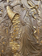 Hand Carved Lady Fortune Plaque
