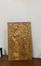 Hand Carved Lady Fortune Plaque