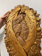 Hand Carved Angel Wall Art