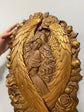 Hand Carved Angel Wall Art