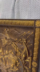 Vikings Wooden Carved Wall Picture