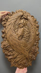 Hand Carved Angel Wall Art