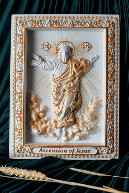 Ascension of Our Lord Jesus Easter wall plaque