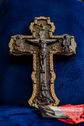 Wall Wooden Carved Jesus Crucifix