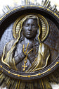 Virgin Mary with shinning