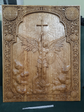 Archangel Michael with the Wings Wooden 3D carved icon