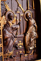 Annunciation Wooden 3D Carved religious picture