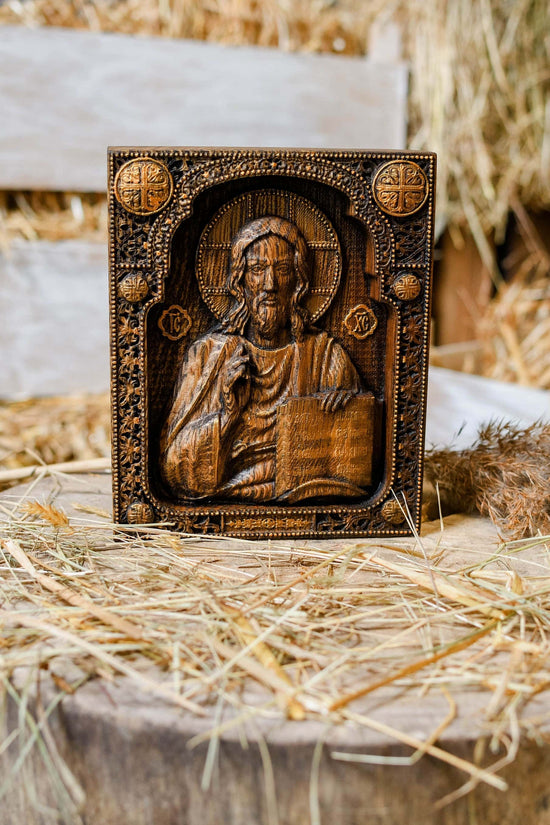 Wood Carving Jesus Christ - Kozak Work Shop