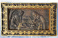 Holy Familly Wooden Carved Plaque Long 267