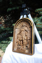 Archangel Michael Wooden 3D carved icon 199