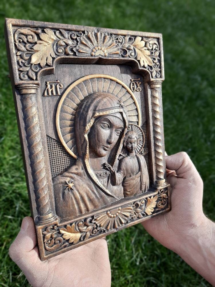 Virgin Mary of Kazan Vintage 74