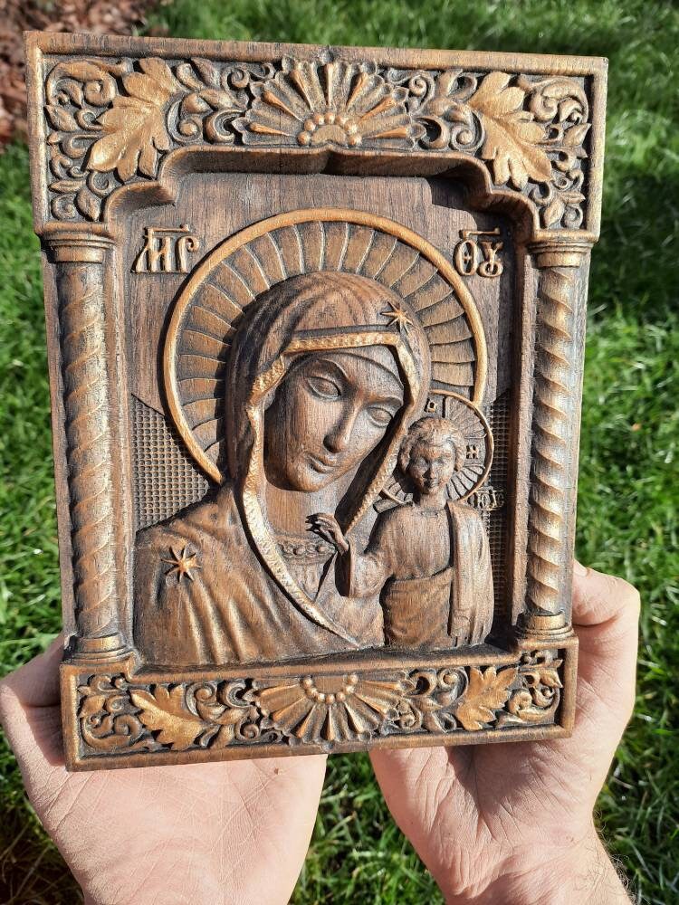 Virgin Mary of Kazan Vintage 74