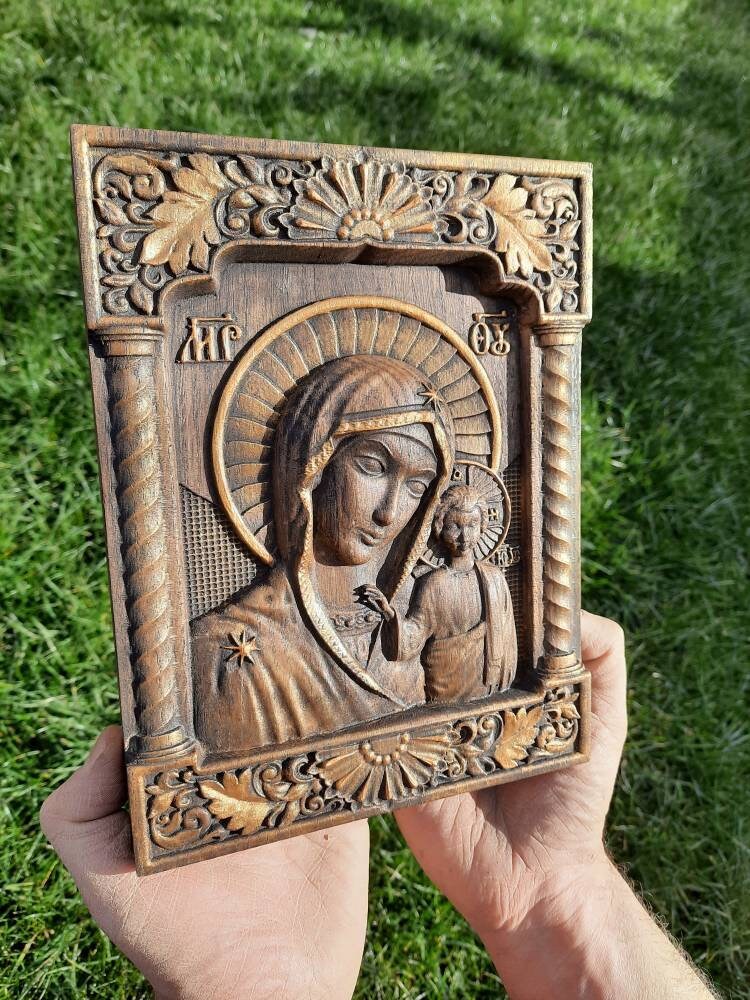 Virgin Mary of Kazan Vintage 74