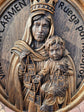 Virgen del Carmen with plain frame 222