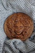 Wooden Plaque Sicilian Medusa Head 211