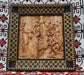 Nativity Wooden Bas Relief Squared 117