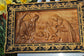 Holy Familly Wooden Carved Plaque Long 267