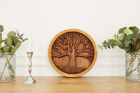Tree of life Wooden Bas Relief 98