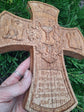 First Communion Wooden 3D carved Wall Decor 3005