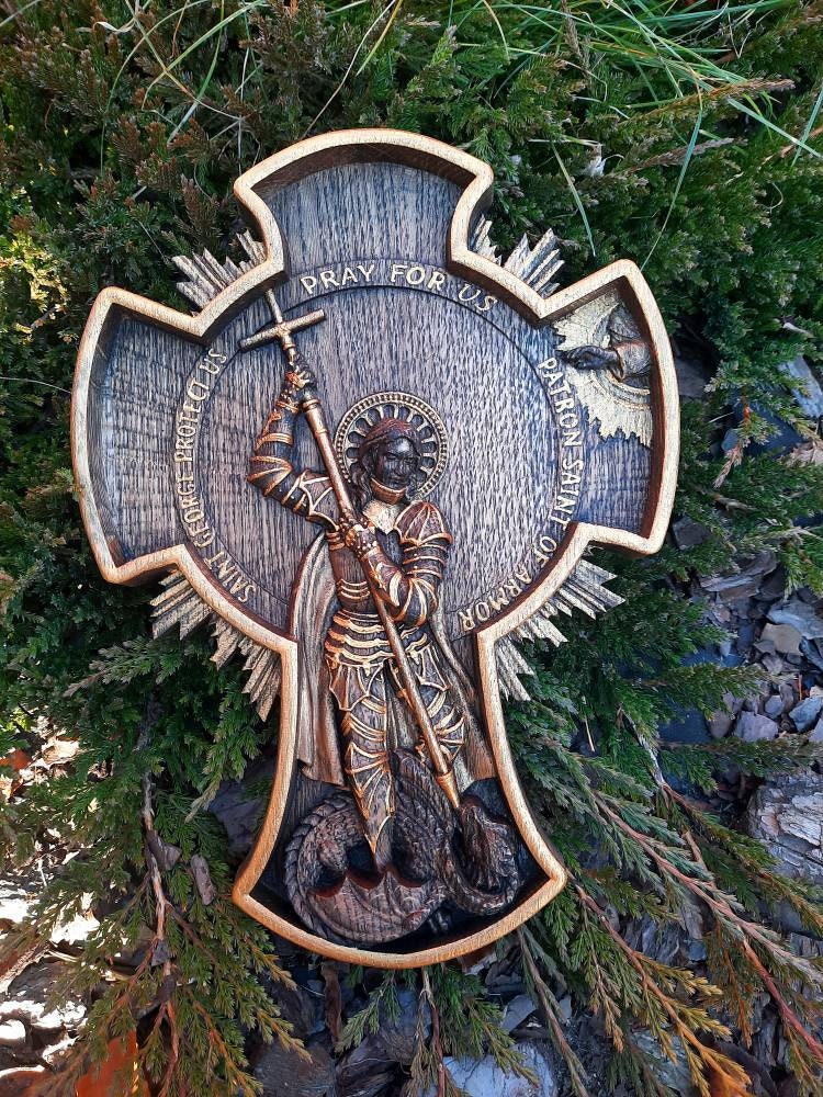 Saint George Patron Saint of Armor in the Cross 90034