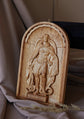 Archangel Michael Wooden 3D carved icon 199