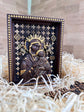 Blessed Virgin Mary of Perpetual Help Wooden carved statuary Natural wood Christian home decor - 6x7 inches