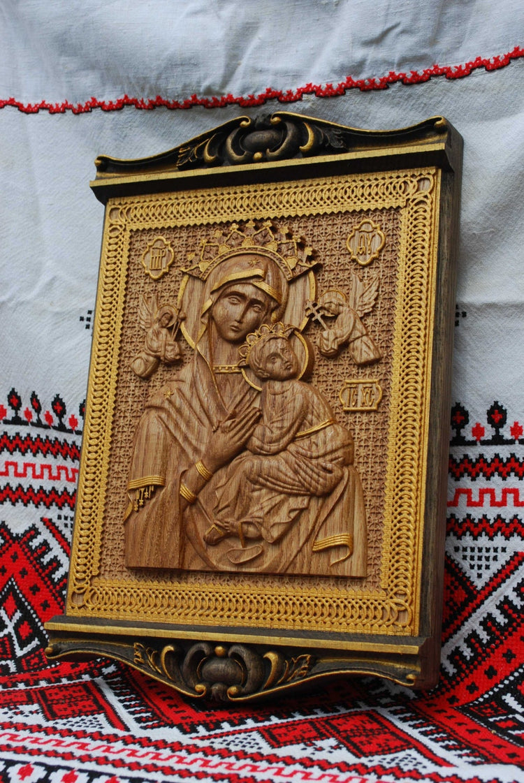 Our Lady of Perpetual Help Christian Icon 160