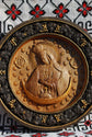 Blessed Our Lady of Ostra Brama Round Icon 89